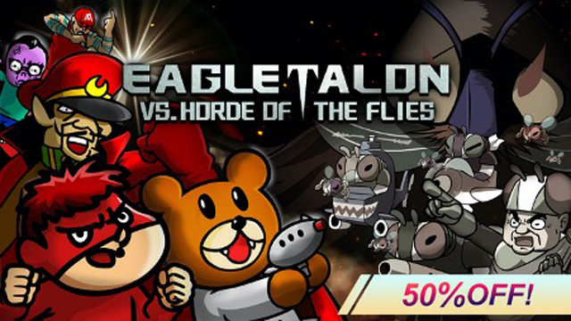 “EAGLETALON vs. HORDE OF THE FLIES” is 50% off! 