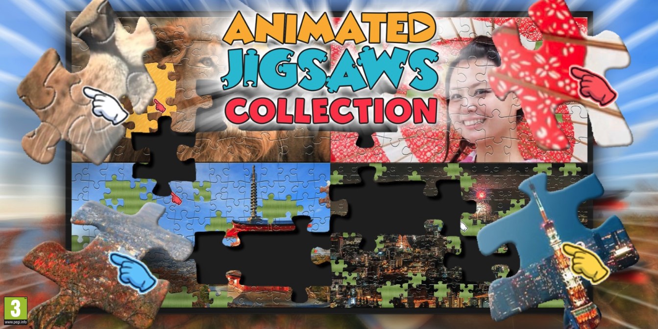 レイニーフロッグ社と協業！過去の「うごくジグソーパズル」シリーズが1つになった超大作Nintendo Switch（TM）版「ANIMATED JIGSAWS COLLECTION」が2019年5月30日よりリリース！